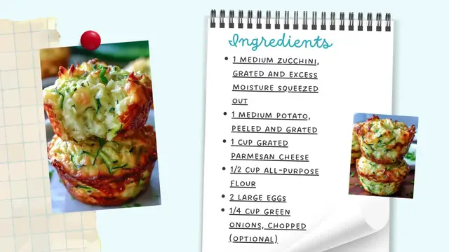 Video thumbnail for Crispy Parmesan Zucchini Potato Muffins – Savory, Golden & Snack-Worthy