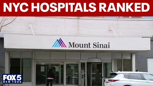Video thumbnail for 3 NYC hospitals ranked among top 20 in US