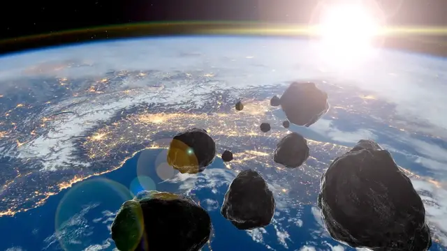 Video thumbnail for NASA's 2022 DART left about 3 million asteroid fragments heading toward Earth