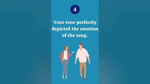 Video thumbnail for 5 Examples of How to Appreciate Someone’s singing