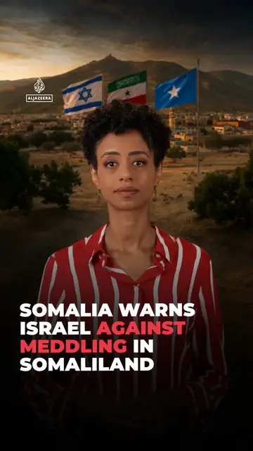 Video thumbnail for Somalia warns Israel against meddling in Somaliland