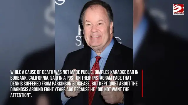 Video thumbnail for Saved by the Bell's Dennis Haskins dies aged 75.