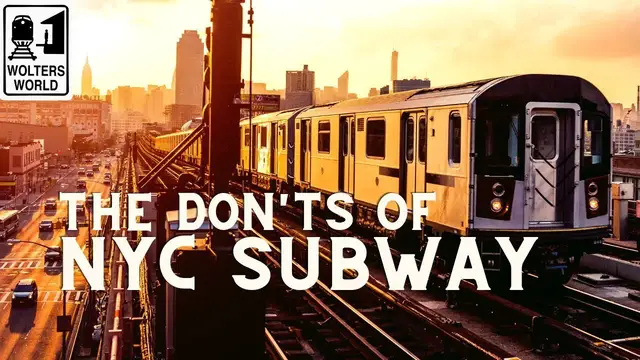 Video thumbnail for The Don'ts of the New York Subway