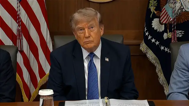 Video thumbnail for Trump says Hamas disarmament deal will be complex to deliver