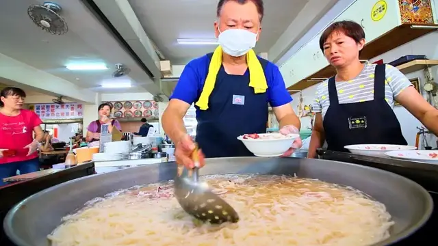 'Video thumbnail for Squid Noodles - Street Food in Taiwan | INCREDIBLE Taiwanese Street Food tour in Tainan, Taiwan'
