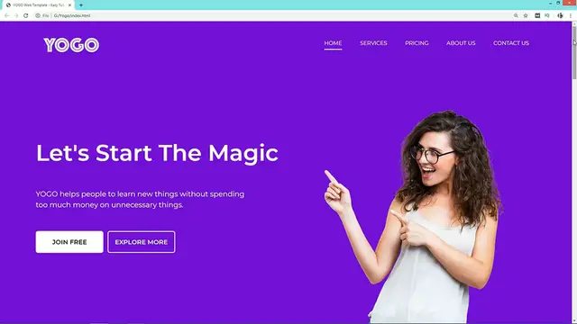Video thumbnail for How To Make Website Using HTML CSS Bootstrap Complete Website Design