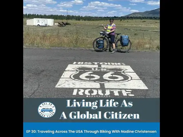 Video thumbnail for Traveling Across The USA Through Biking With Nadine Christensen