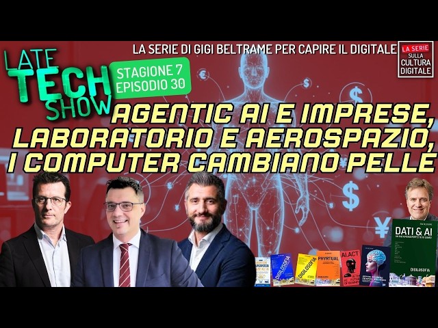 Video thumbnail for Agentic AI e imprese, laboratorio e aerospazio, i computer cambiano pelle - S07e30