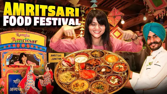 'Video thumbnail for Amritsari Food Festival in Delhi | Chole Kulche, Butter Chicken & More | Times Foodie'