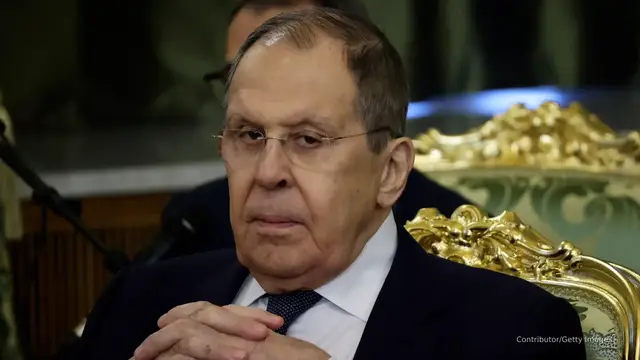'Video thumbnail for Russia's foreign minister says no Putin-Zelenskyy summit planned'