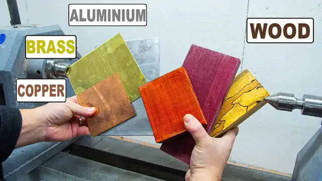 Video thumbnail for Can you wood turn brass, copper and aluminium?