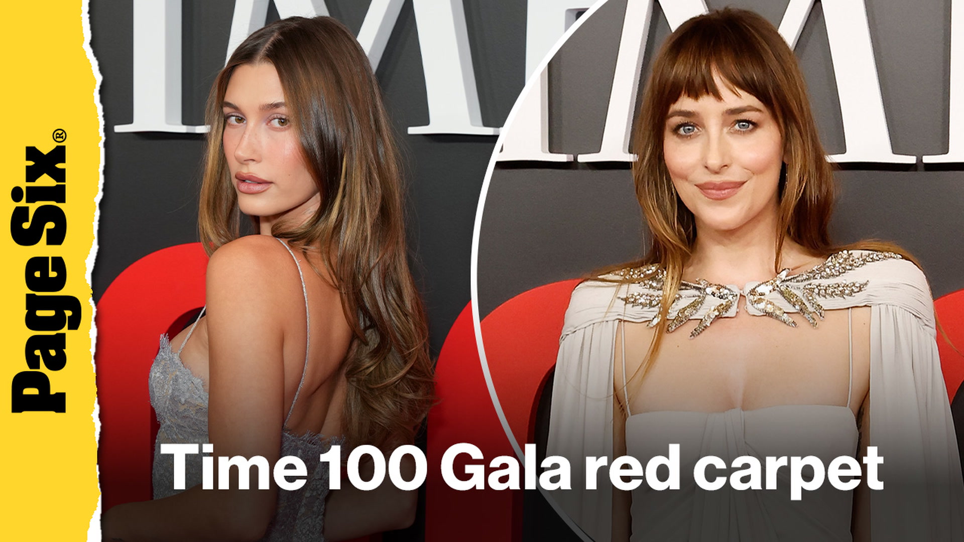 Video thumbnail for Time 100 Gala red carpet: Dakota Johnson, Kate Hudson, Hailey Bieber, Nikki Glaser and more celebs