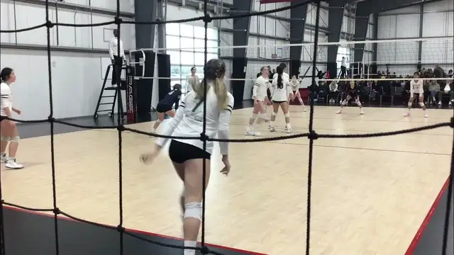 'Video thumbnail for Academy Volleyball Club 14HP Denny Volleyball Game'