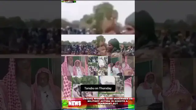 Video thumbnail for Unsafe Nigeria; Gumi Describes US Military Action In Sokoto A Terrorist Act