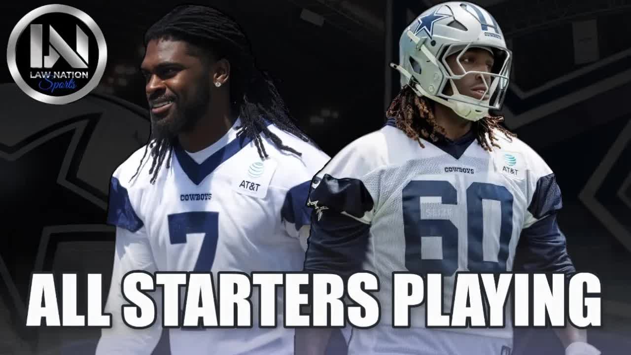 Video thumbnail for law nation sports: cowboys vs eagles week 1: season predictions & player analysis