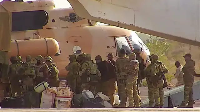 'Video thumbnail for Mali troops blame Russian advisors for rising violence'
