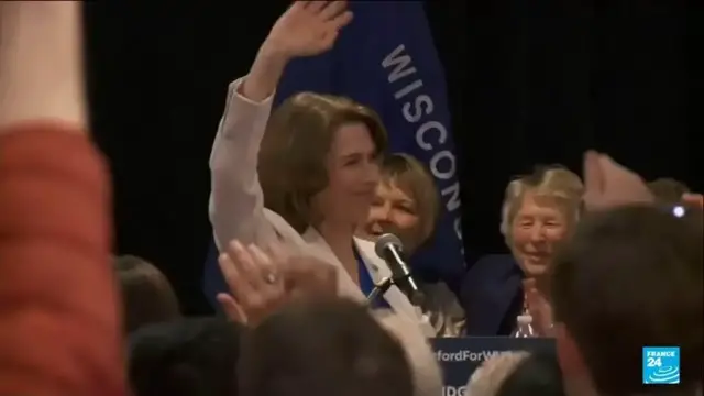 'Video thumbnail for Trump faces first electoral setback after liberal judge elected in Wisconsin'