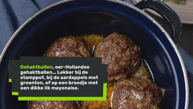 Video thumbnail for Gehaktballen
