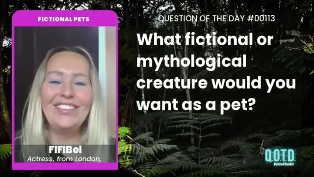 Video thumbnail for FIFIBel's dream pet is the bear from the Big Blue House!