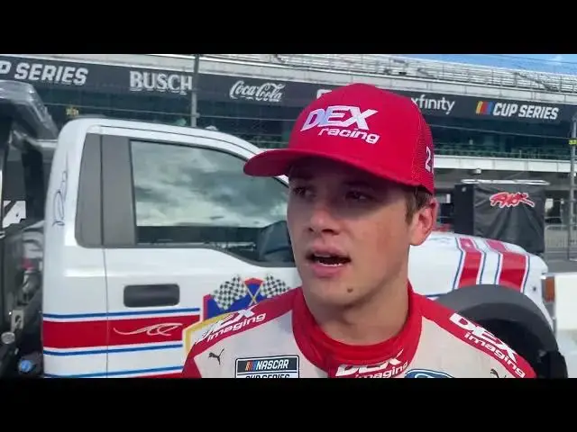 Video thumbnail for Harrison Burton on First Cup Series Top 5: “Just tried not to screw it up”