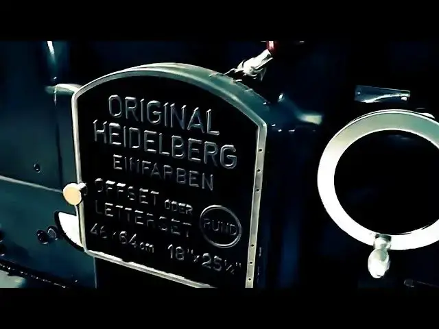 Video thumbnail for Einfarben ( Orffset Order Letterset) 46 X 64 CM 18" X 25 1/4"