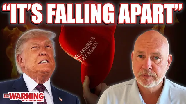 Video thumbnail for Donald Trump Will Watch His Movement Fall | Steve Schmidt