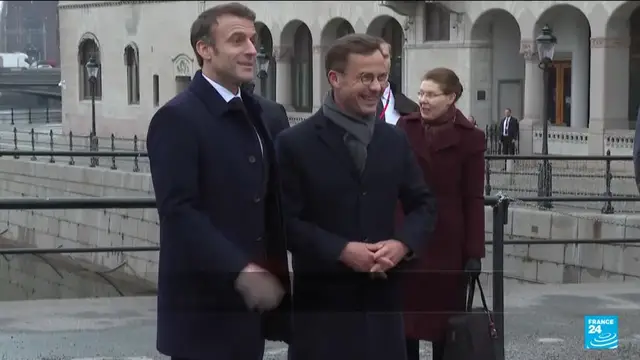 Video thumbnail for France and Sweden look to boost European sovereignty through stronger defence ties
