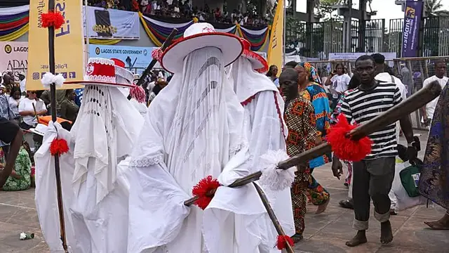 Video thumbnail for Lagos revives iconic Eyo festival after eight-year hiatus