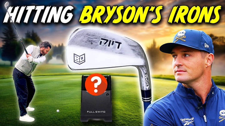 Video thumbnail for A Full Range Session With Bryson DeChambeau’s ACTUAL IRONS