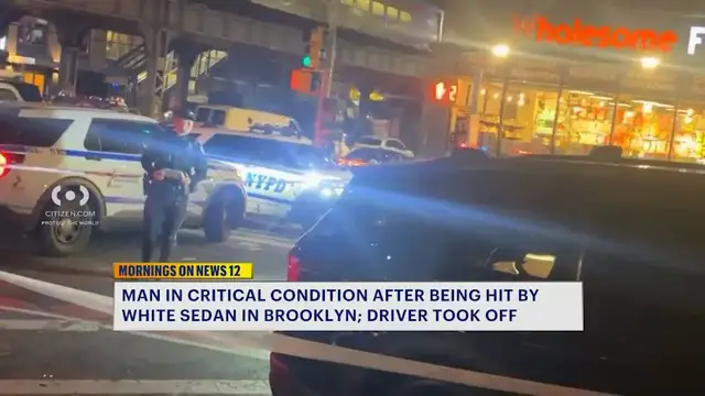 Video thumbnail for Driver sought after Crown Heights hit-and-run leaves man critically hurt