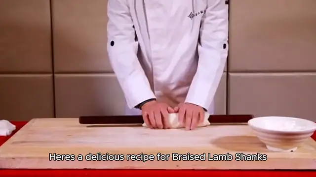 'Video thumbnail for Braised Lamb Shanks'