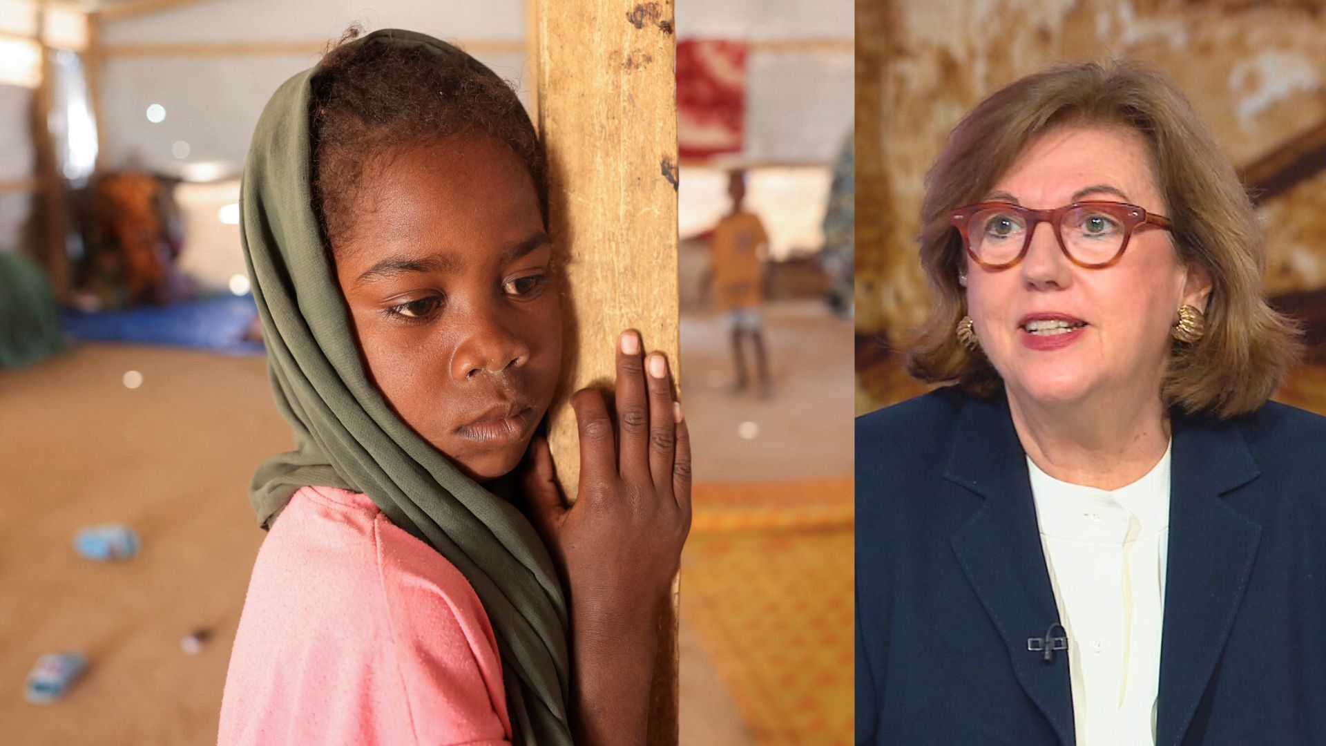 Video thumbnail for Fighting between Sudan's army, RSF forced more than 13 million children out of school