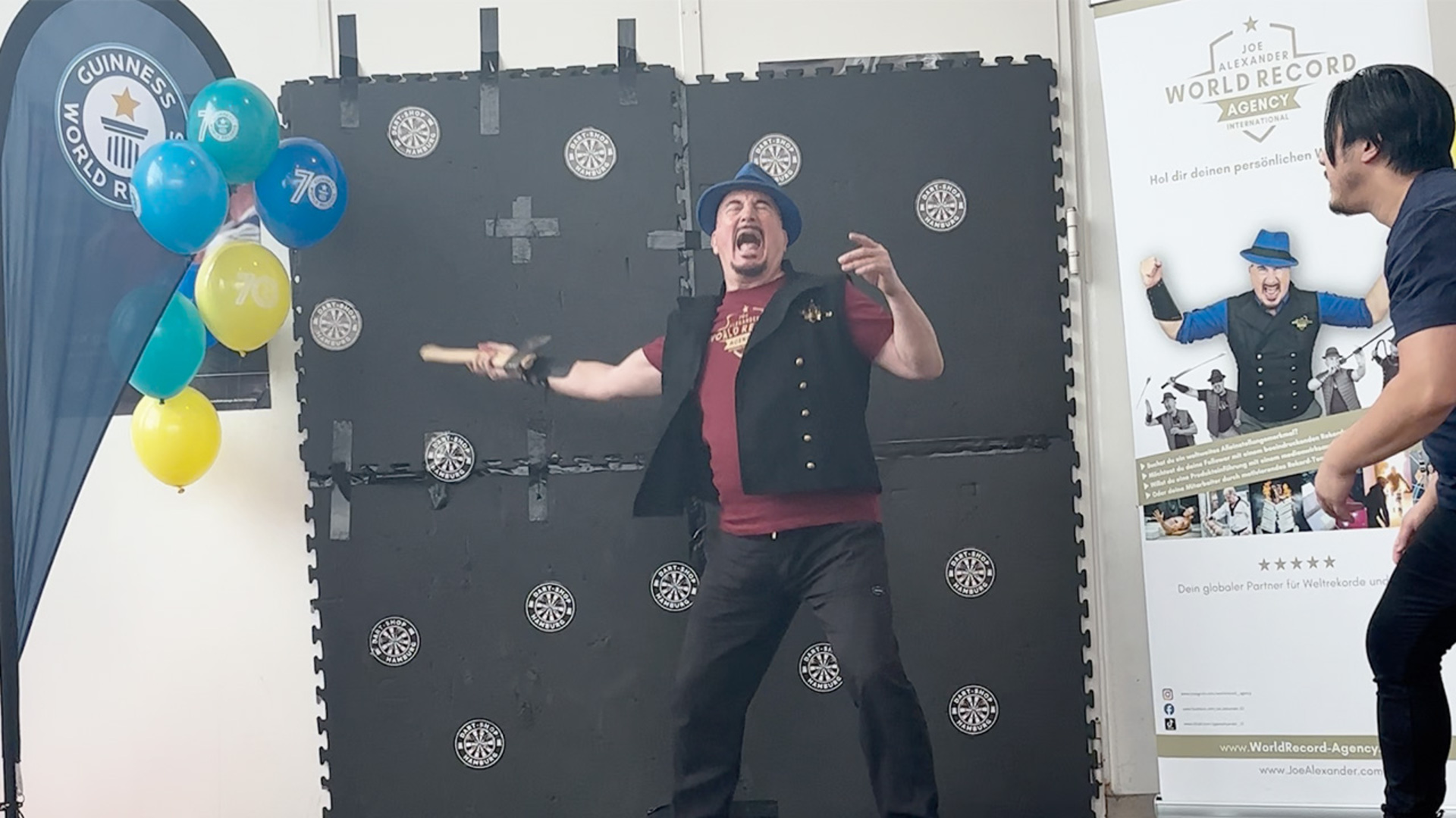 Video thumbnail for Most axes caught in one minute  11 by Joe Alexander