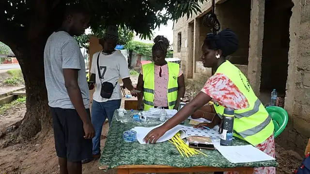Video thumbnail for Guinea-Bissau votes in referendum to expand presidential powers