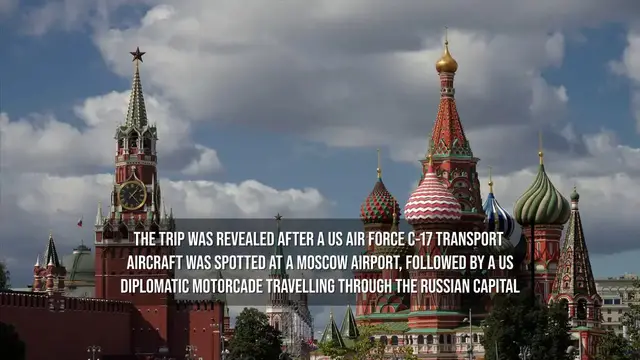 Video thumbnail for CIA Chief Holds Talks With Russian Intelligence Officials in Surprise Moscow Visit.