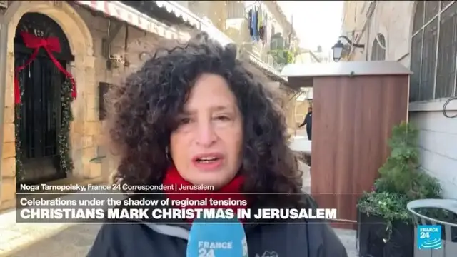 Video thumbnail for 'A huge relief': Joy returns to Jerusalem amid Christmas festivities