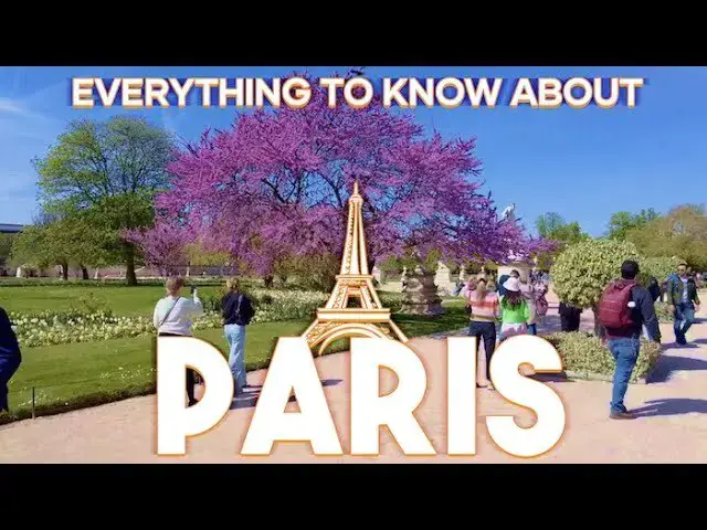 Video thumbnail for EVERYTHING You NEED To Know Before Visiting Paris France