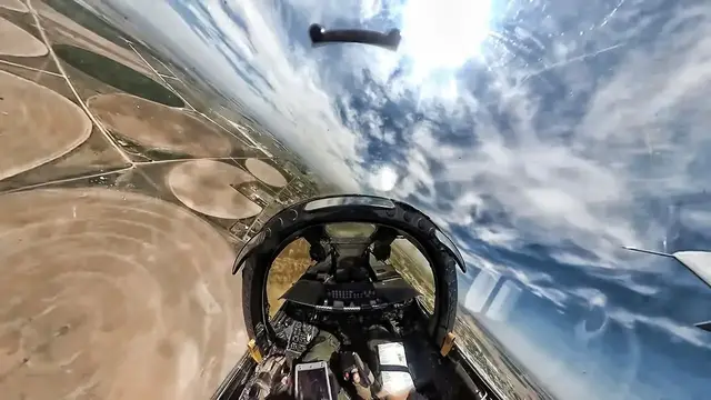 'Video thumbnail for A-10 Thunderbolt II Cockpit Footage From Dalhart (2021)'