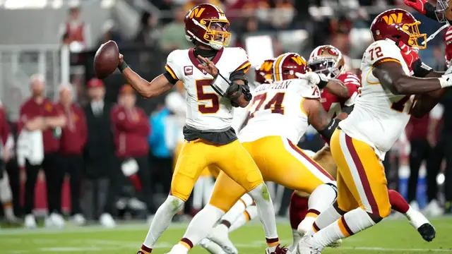 Video thumbnail for NFL Insights: 49ers Win & Jayden Daniels' Struggles
