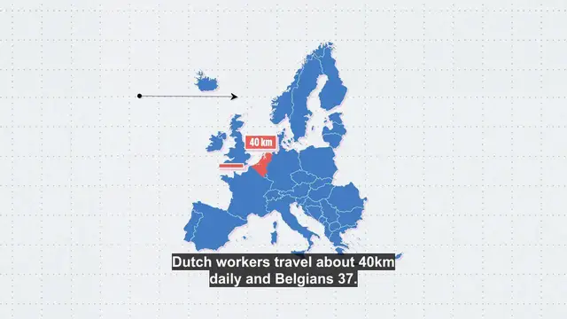 'Video thumbnail for Watch the video - Race against time: How many hours per week does commuting take up in your country?'