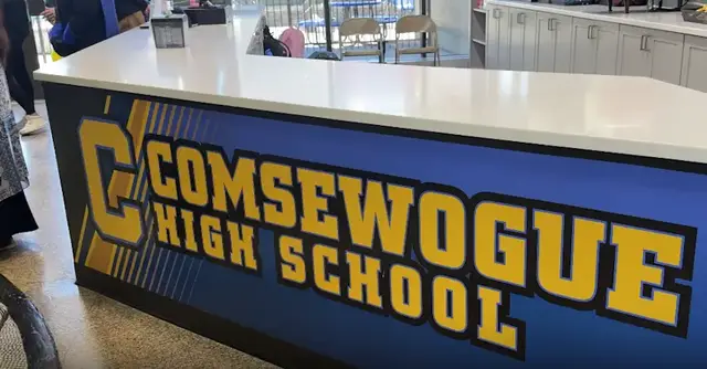 Video thumbnail for Comsewogue High School unveils new student-run store