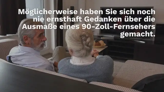 Video thumbnail for 90 Zoll Fernseher Test 2024