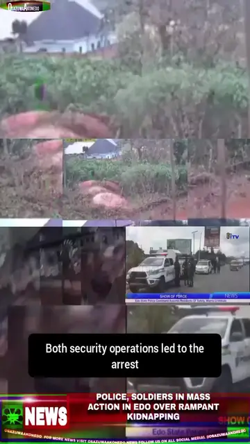 Video thumbnail for Police, Soldiers In Mass Action In Edo Over Rampant Kidnapping