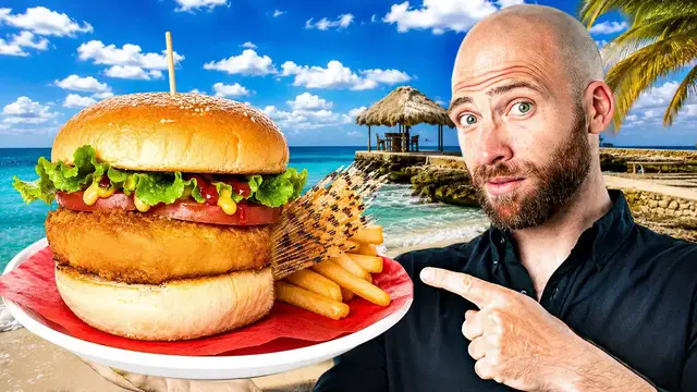 Video thumbnail for The Caribbean Island Nobody Talks About!! Bonaire Food Tour!!