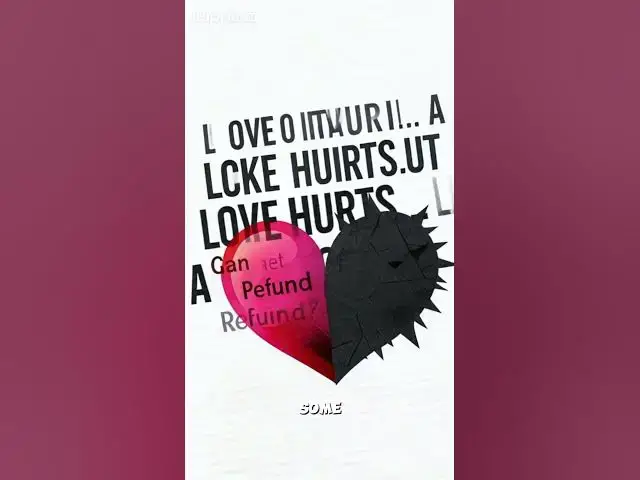 Video thumbnail for Love Hurts Heart Canvas  Anti Valentine Edgy Heart Wall Art