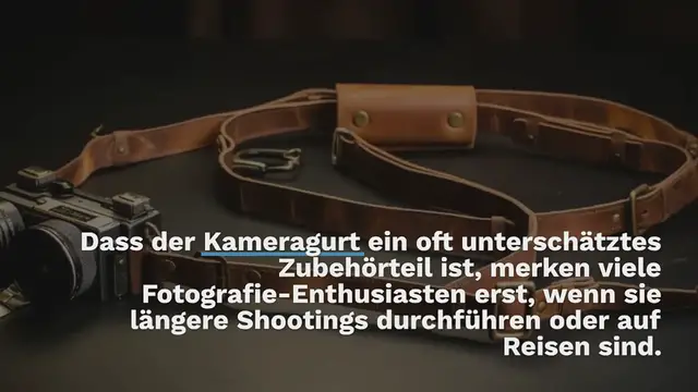Video thumbnail for Kameragurt Test: Die 7 Besten im Vergleich 2024