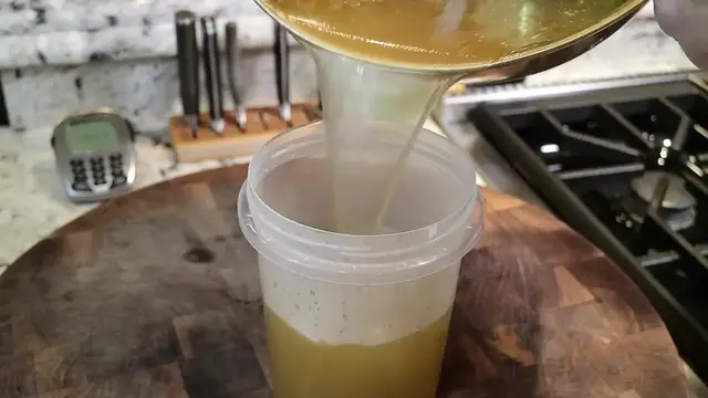 'Video thumbnail for Homemade Chicken Stock - 2 WAYS (Pressure Cooker VS Stock Pot) (720p 30fps)'