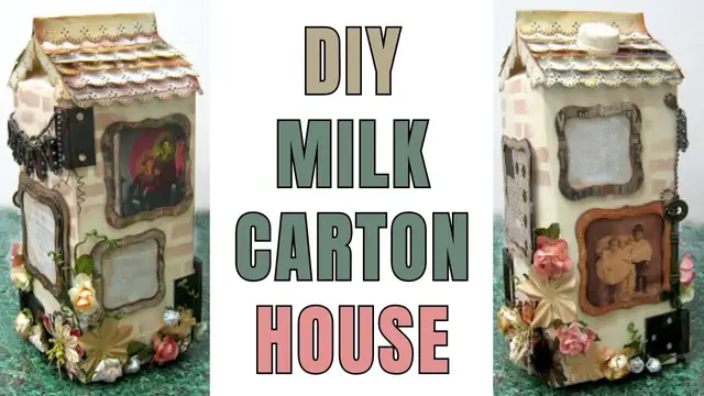 Video thumbnail for DIY Milk Carton House