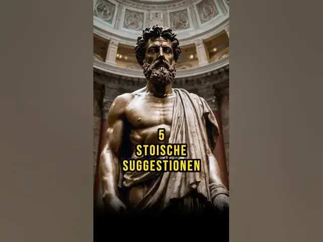 Video thumbnail for 5 stoische Suggestionen – für mehr Klarheit im Alltag