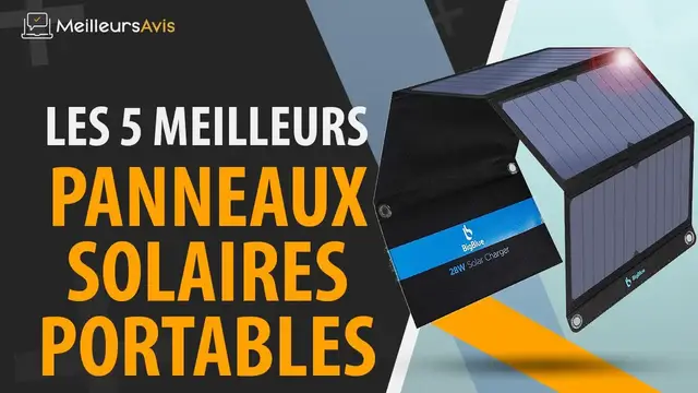 Video thumbnail for ⭐️ MEILLEUR PANNEAU SOLAIRE PORTABLE - Avis & Guide d'achat (Comparatif 2021)